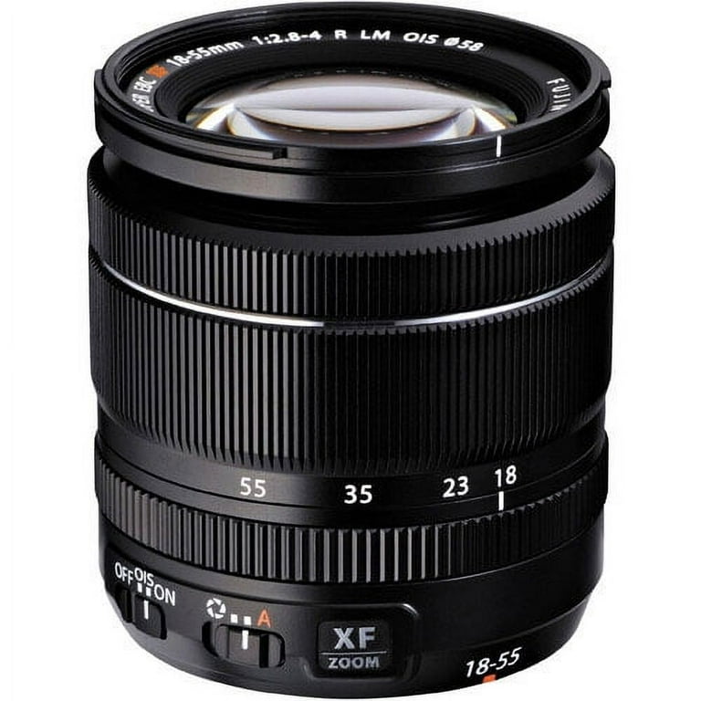 Fujifilm XF18-55mmF2.8-4.0 Versatile Zoom Camera Lens, Black 