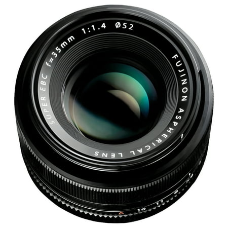 FUJINON XF 35mm f/1.4 R Standard Lens for Fujifilm X-Mount System Cameras - Black