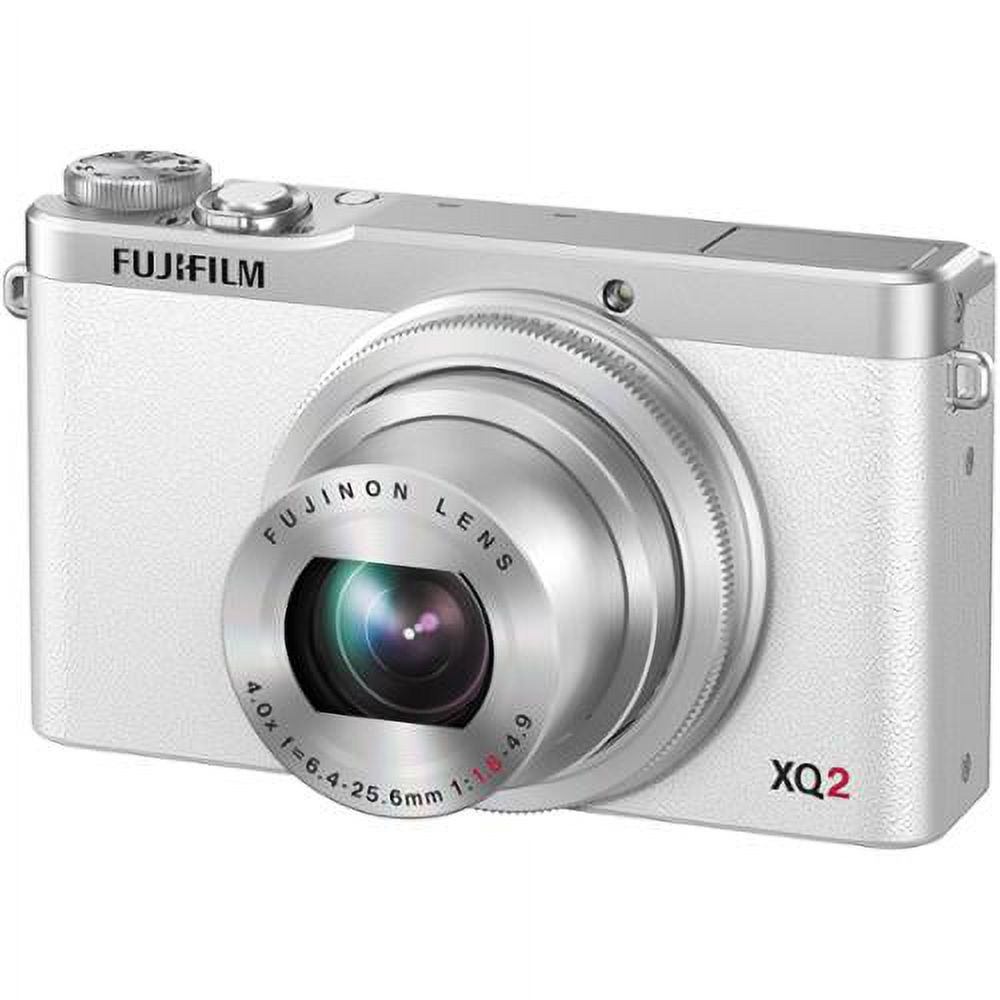 Fujifilm XQ2 White Digital Camera with 3-Inch LCD