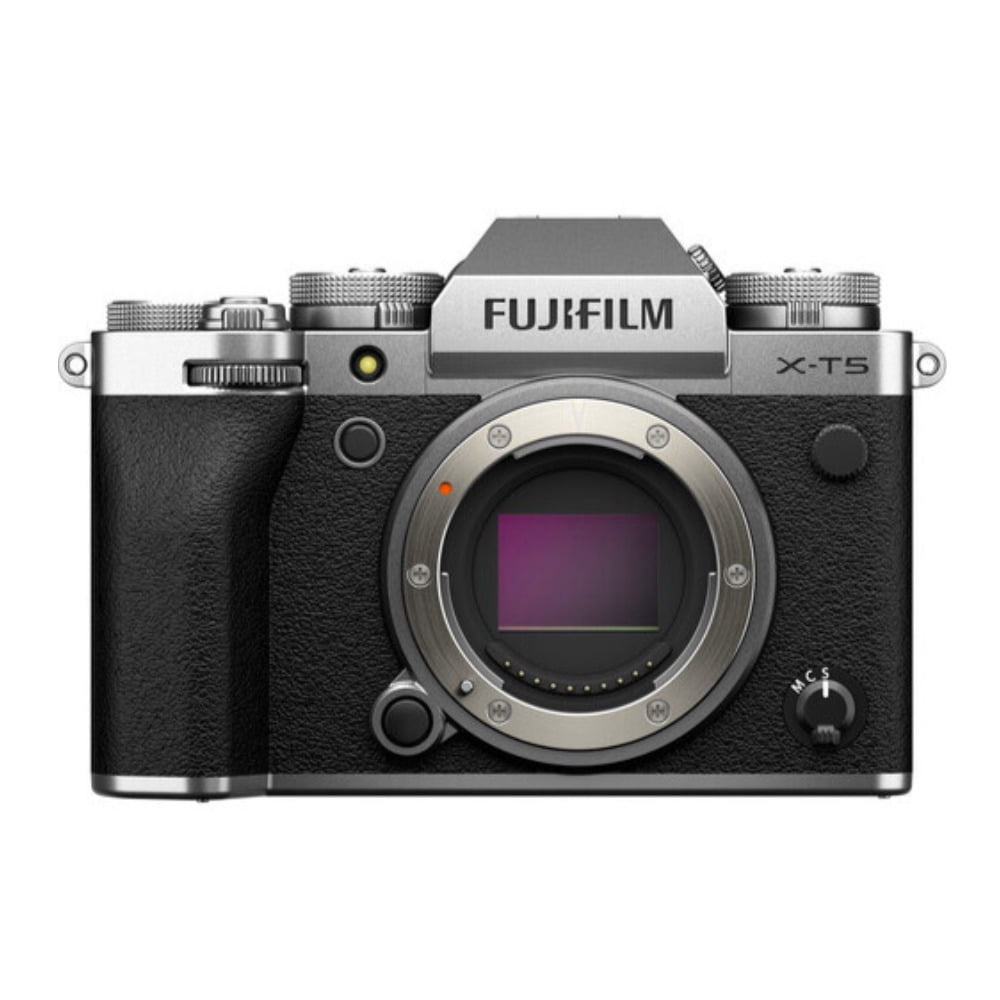 Fujifilm X-T5 Mirrorless Camera Body (Silver) with 40MP X-Trans 5 HR Sensor and 6.2K 10-Bit Video