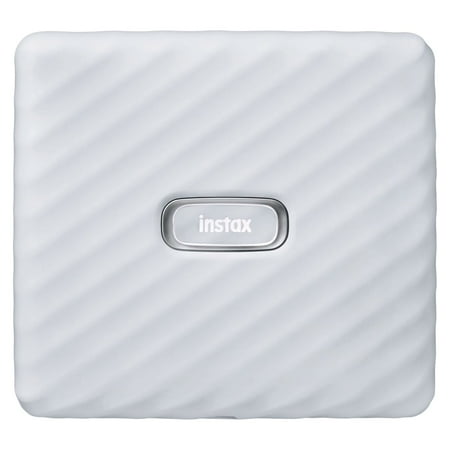 Fujifilm - Instax Link Wide Wireless Photo Printer - Ash White