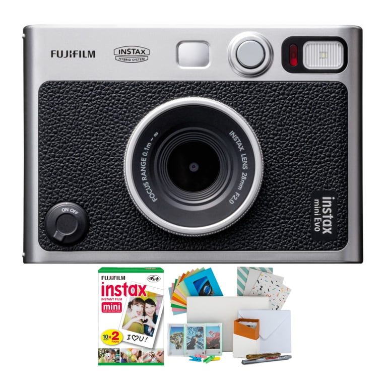 Fujifilm Instax Mini EVO Instant Camera, Prints Instant Fujifilm Instax Mini EVO Instant Camera, Prints Instant