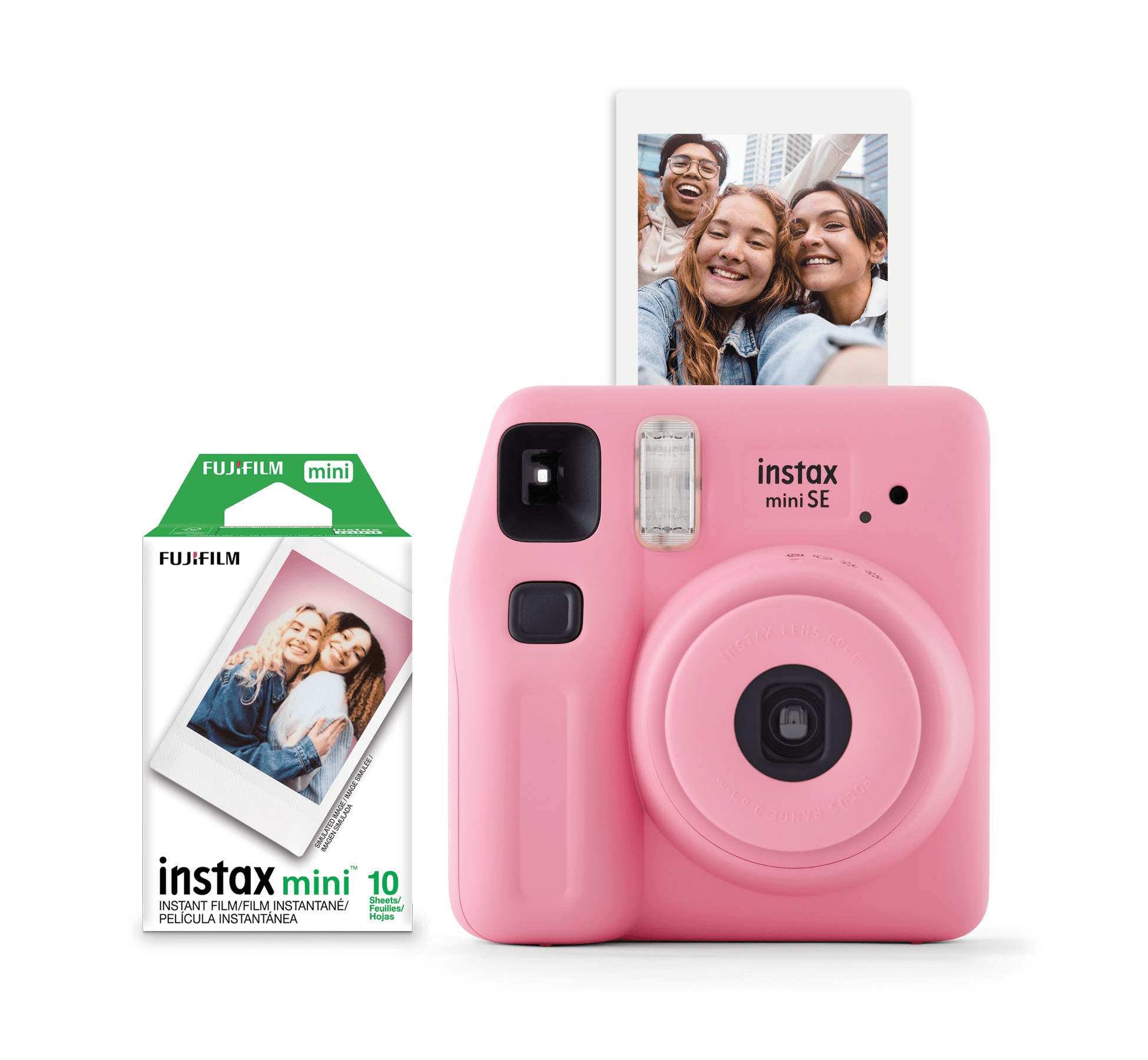 Fujifilm instax Mini SE Instant Camera with Bonus 10 pack Mini 