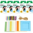 thumbnail image 1 of Fujifilm instax Square Instant Film Hanging Photo Frames for Square Film Assorted Colors Deluxe Accessory Bundle (100 Exposures), 1 of 7