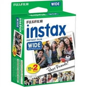 Fujifilm instax Wide Instant Film 4 Pack 40 Exposures for use with Fujifilm instax Wide 300, 200, and 210 cameras