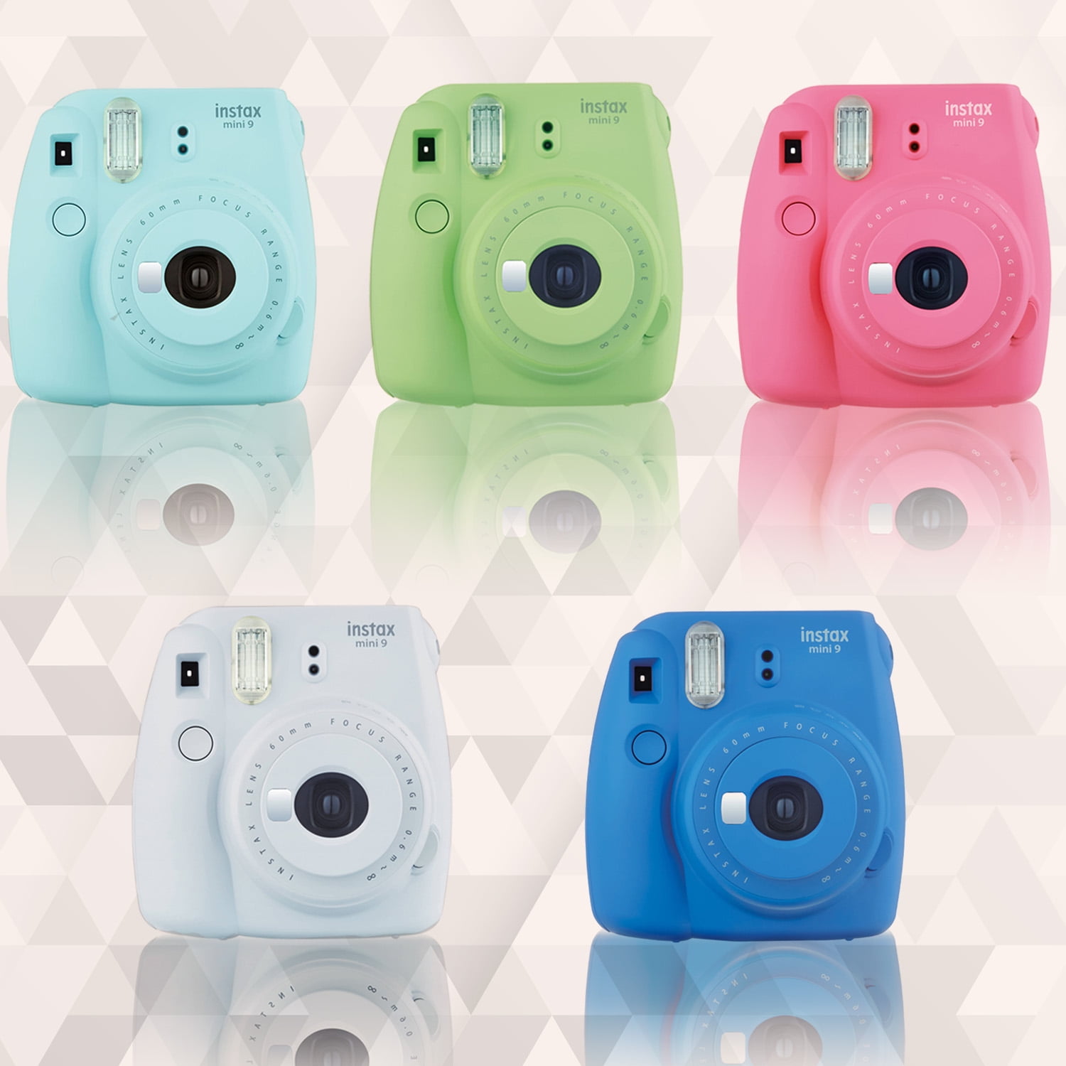 Fujifilm instax mini 9 Instant Film Camera (Cobalt Blue) - Walmart.com