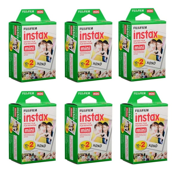 Fujifilm instax mini Instant Daylight Film Pack, 20 Exposures, 6-Pack