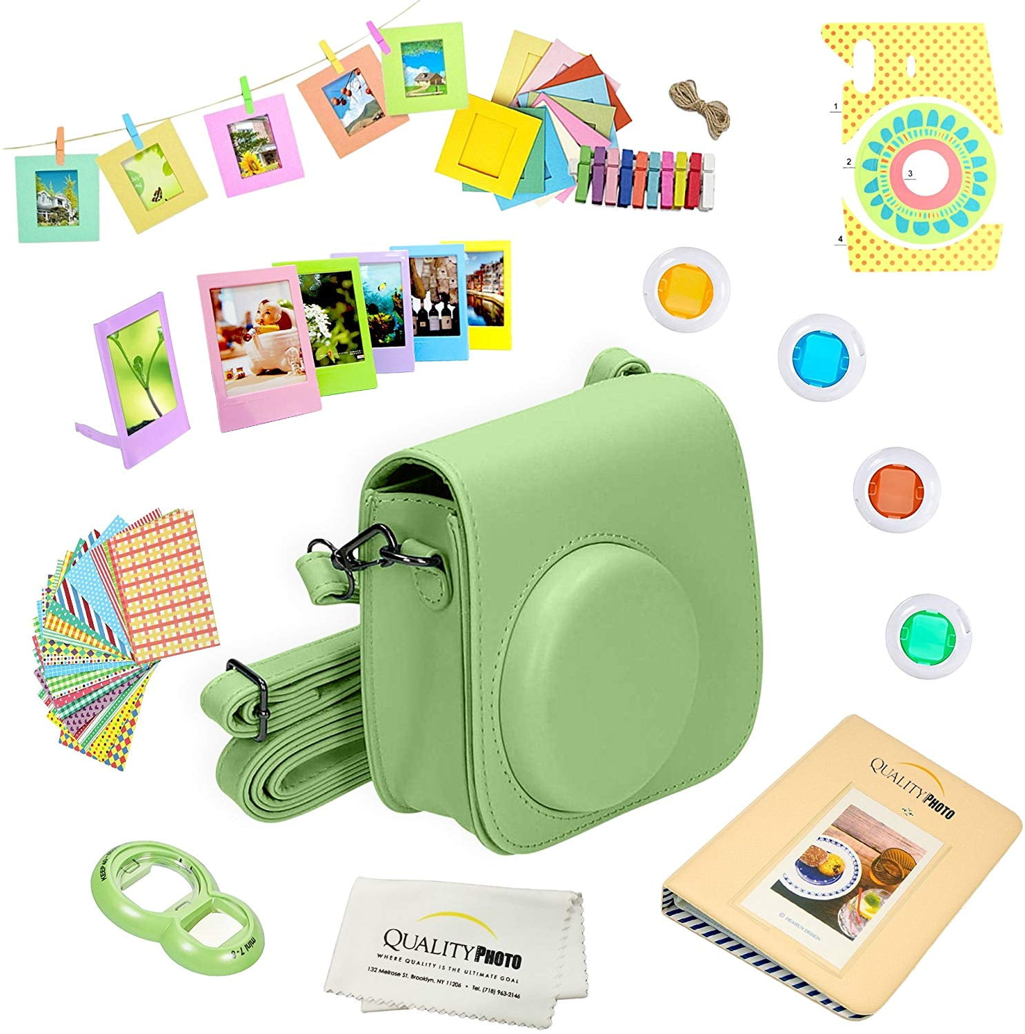 Quality Photo Fujifilm Instax Mini Accessory Kit with Camera