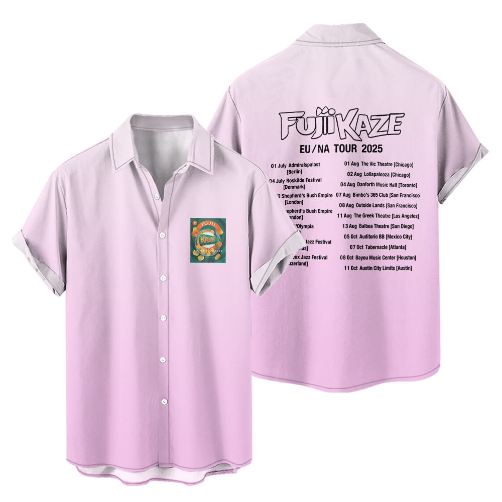 Fujii Kaze Europe and North America Tour Merch Unisex Button