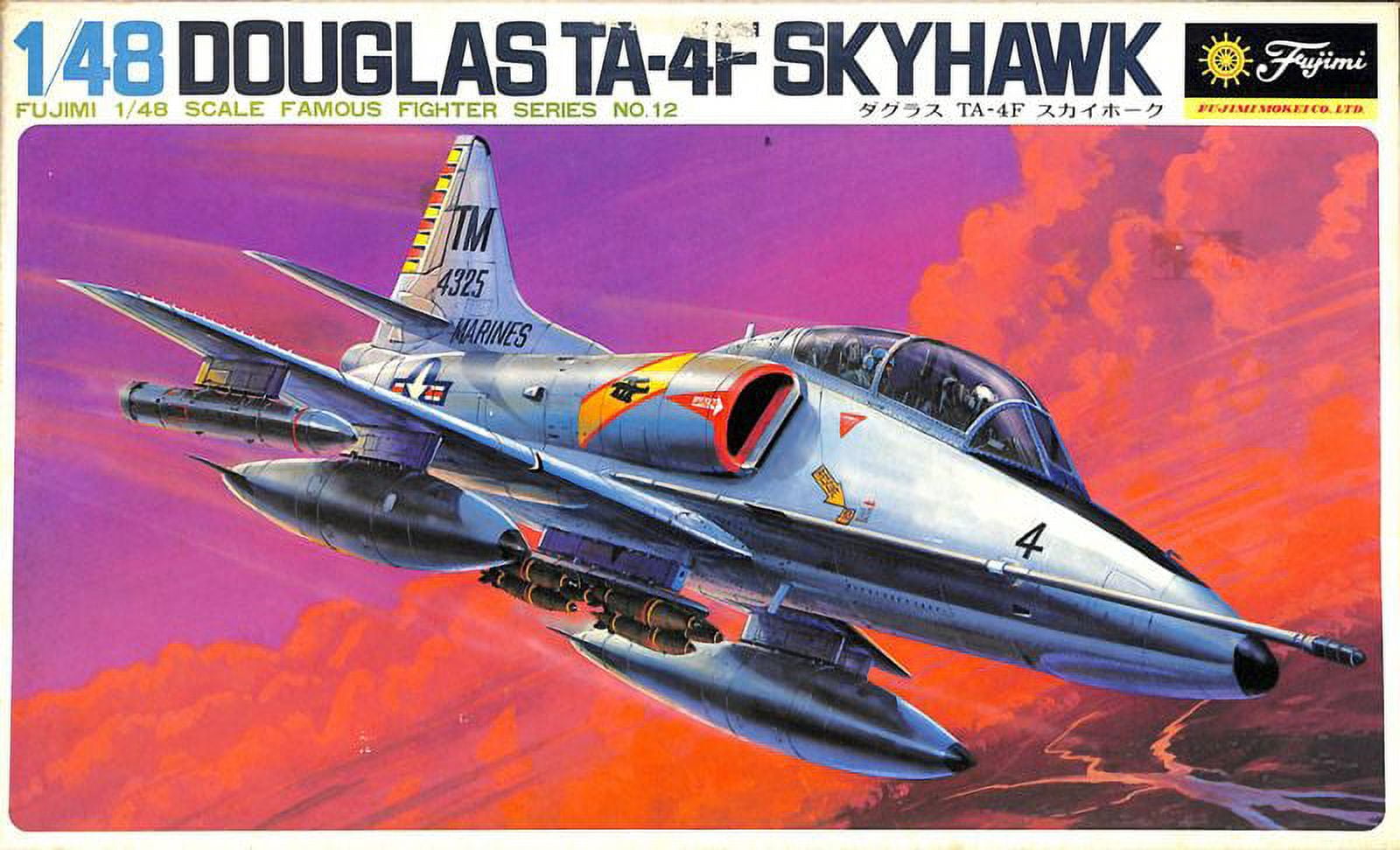 Fujimi Douglas A-4E SKYHAWK P-12 1/48 Model Kit #30012-700 Sealed Parts