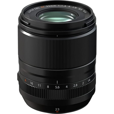 XF 23mm f/1.4 Standard Prime Lens for Fujifilm X-Mount System Cameras - Black