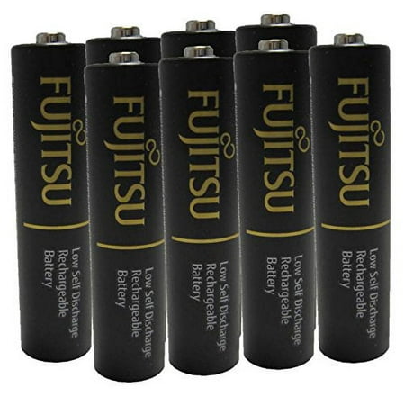 Fujitsu AAA Ready-to-Use HR4UTHC 950mAh (Min. 900mAh) Rechargeable Battery NiMH 1.2V Made in Japan 8 Pcs