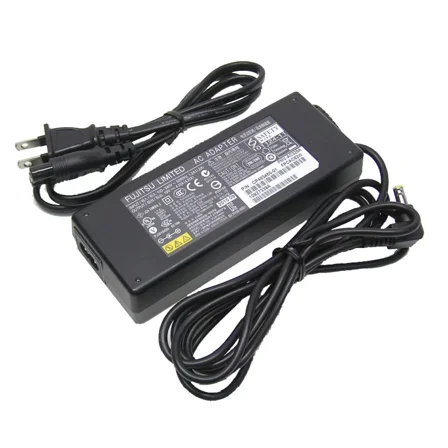 Pre-Owned Fujitsu AC Adapter FMV-AC325A 19V 4.22A Laptop Charger 80W w/Cord Genuine