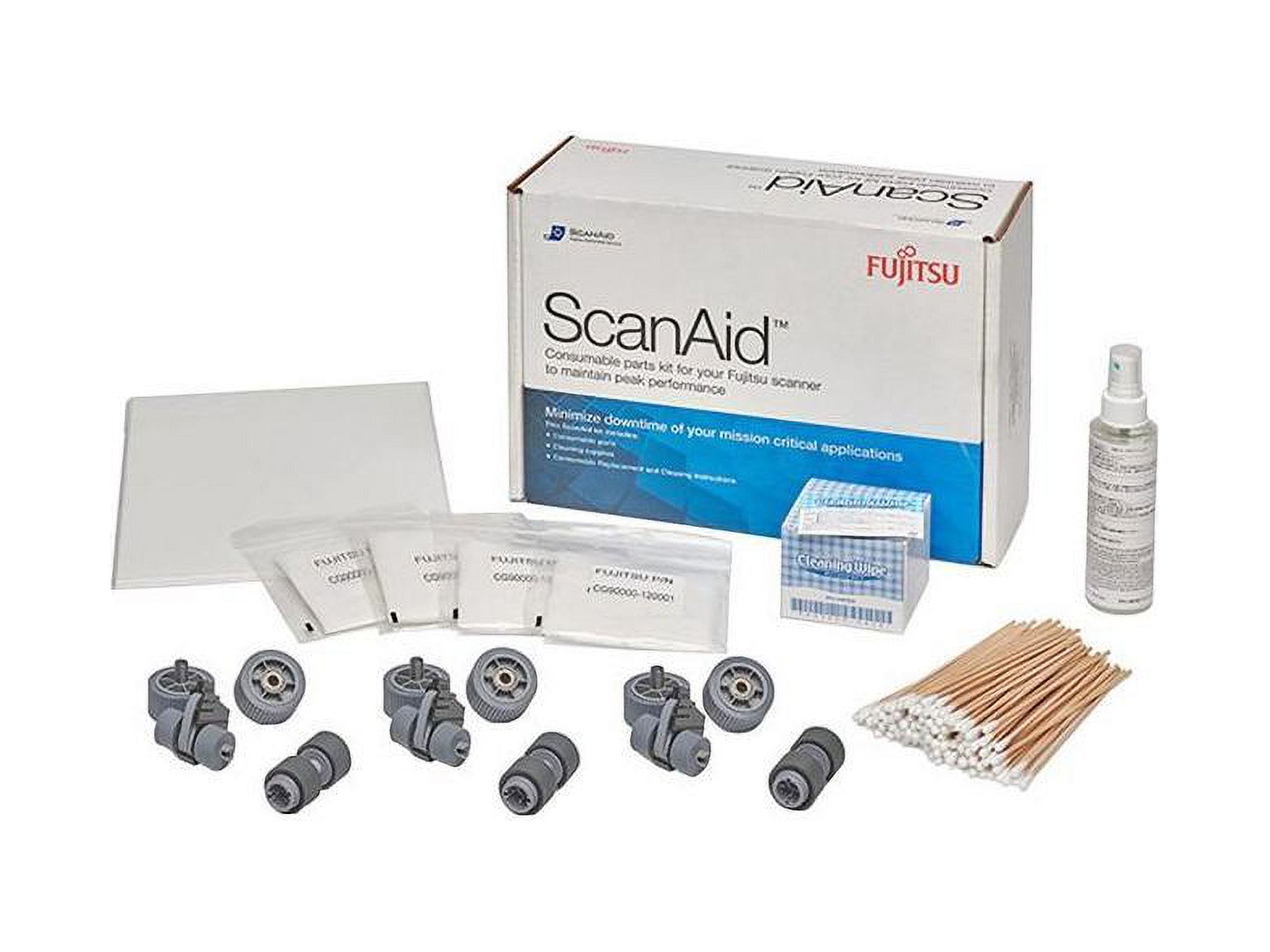 Fujitsu CG01000-289001 Large Scanaid Cleaning Kit For FI-7600/7700 ...