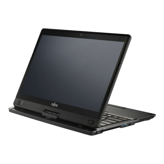 Fujitsu LIFEBOOK T938 - Convertible - Intel Core i7 - 8650U / up to 4.2 GHz - vPro - Win 10 Pro 64-bit - UHD Graphics 620 - 16 GB RAM - 512 GB SSD TCG Opal Encryption - 13.3" touchscreen 1366 x 768 (HD) - Wi-Fi 5 - matte black - kbd: US - TAA Compliant