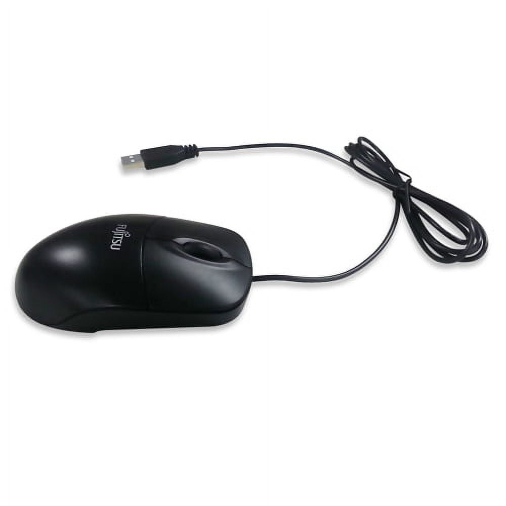 Fujitsu - Mouse - Right And Left-handed - 3 Buttons - Wired