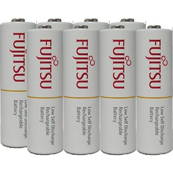 Fujitsu Ready-to-use HR3UTC AA rechargeable battery NiMH 1.2V Min. 1900mAh Made in Japan 8 Pcs