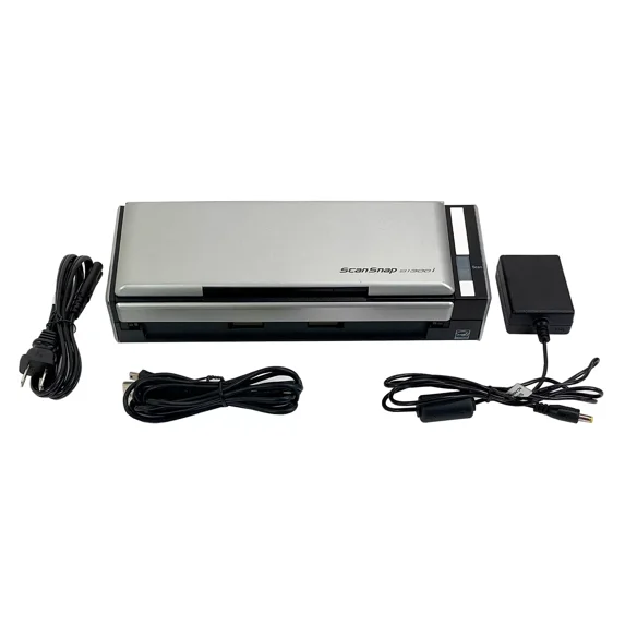 Pre-Owned Fujitsu ScanSnap S1300i Portable Image Document Scanner w/Accessories