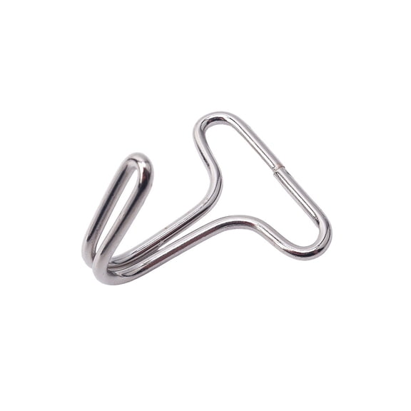 Fujiyuan Metal Hook Rings (1 in) for Car Seat Cushions, Ribbon Loops & Belts – Durable Steel Hanger Clips with Elastic Straps