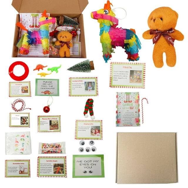 Fukaraa Christmas Elf Countdown Calendar 2024 Fun Props Trendy