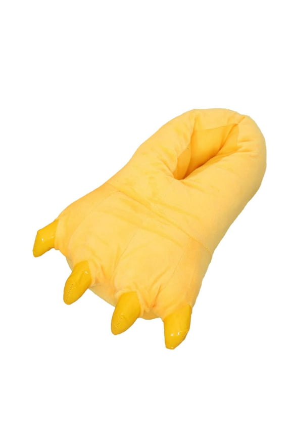 Soft Plush Slippers, Fuzzy Bear Paw Moccasins & Cute Dinosaur Paw Shoes for Men and Women – Comfortable, Warm for Cozy Winter