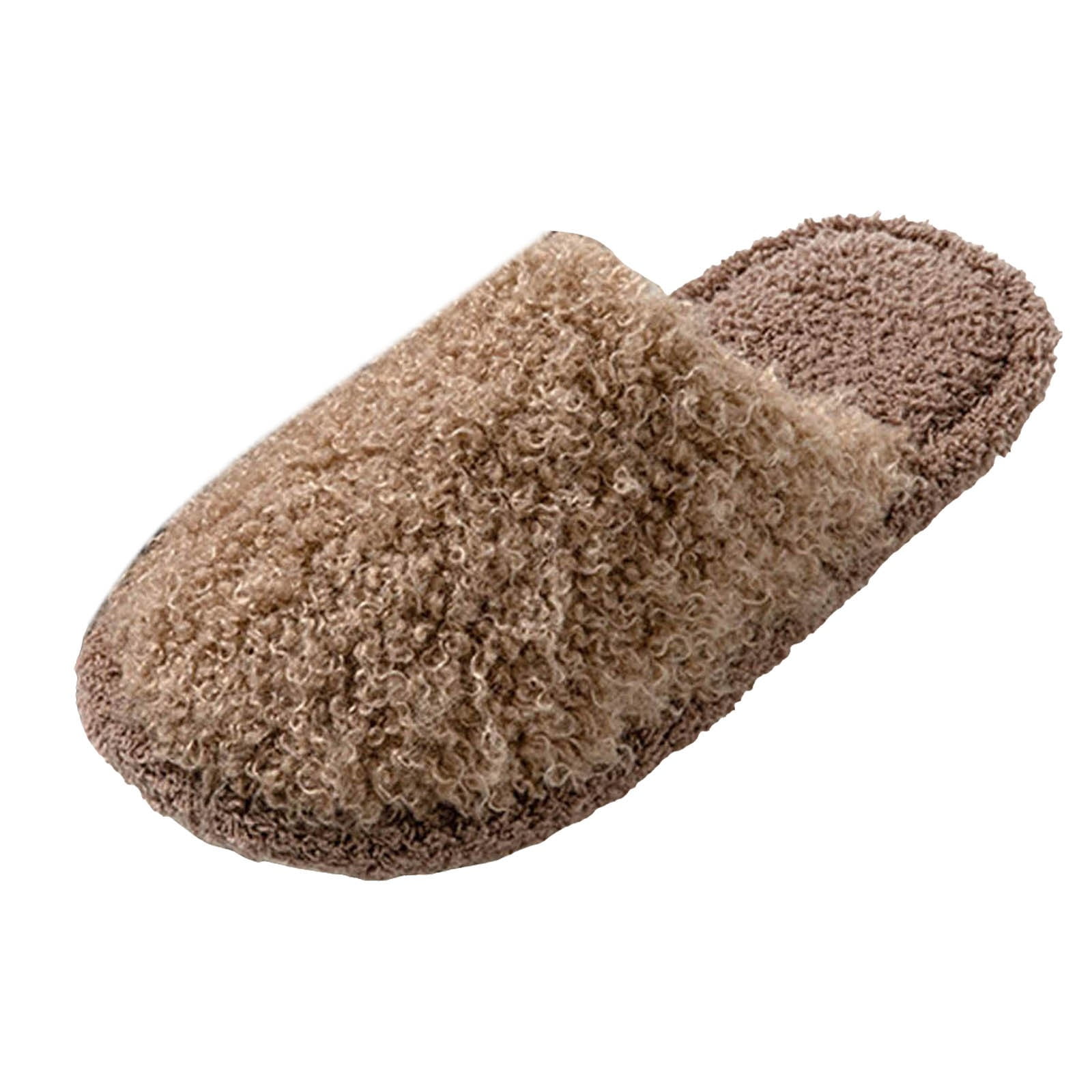 Fukaraa Cozy Slippers for Women Soft Fuzzy Cotton Home Footwear Trendy