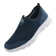 thumbnail image 1 of Fukaraa Men's Sneakers Arch Support Walking Comfortable Tennis Lightweight, 1 of 9