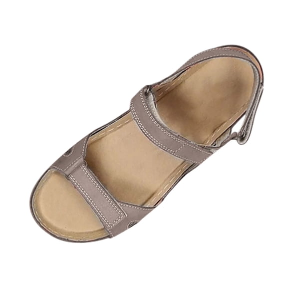 Fukaraa Comfortable Orthopedic Sandals Women Arch Support Summer Casual Open Toe Shoes
