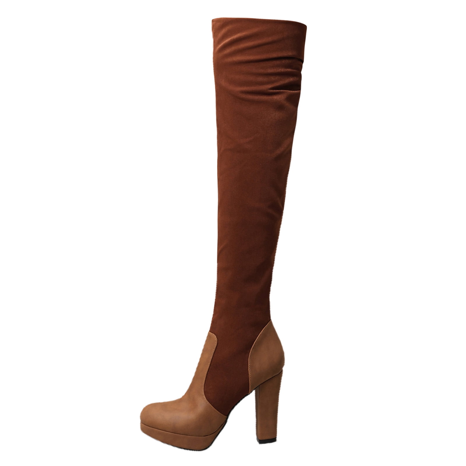 Fukaraa Women’s Fashionable Fall Winter 2024 OvertheKnee Flat Boots