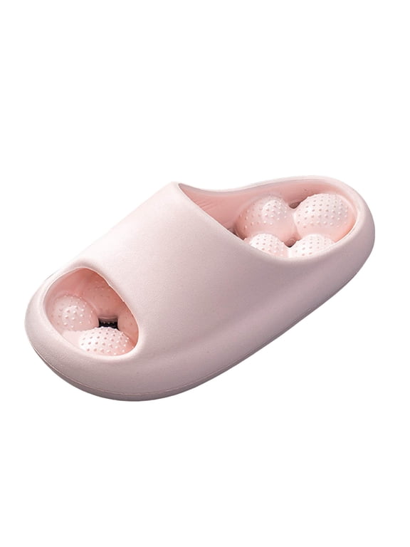 Women's Breathable Bubble Slides Pillow Slippers Spa Massage Comfort