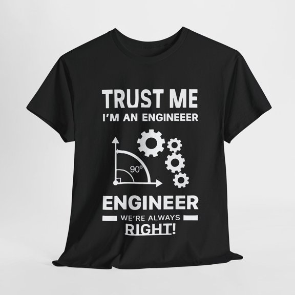 Fukika Funny Engineer T-Shirt: Sarcastic STEM Humor, Unisex Heavy Cotton Tee