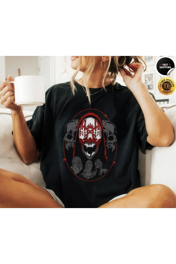 Sleep token progressive metal band tshirt, Gothic Skull Graphic Tee, Horror Fans, rock band fan shirt, indie rock shirts, Sleep token merch