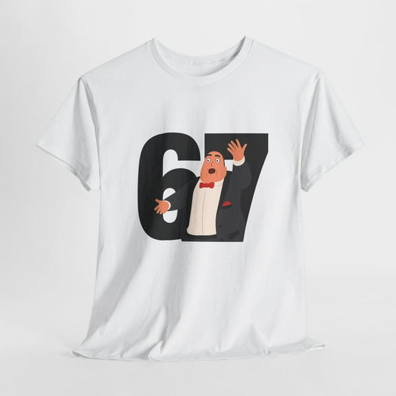 Fukika T-Shirt, Viral Tik Tok 67 Shirt, Unisex Graphic Tee, Trending Social Media Top, Cotton Tee Shirt, Pop Culture Apparel