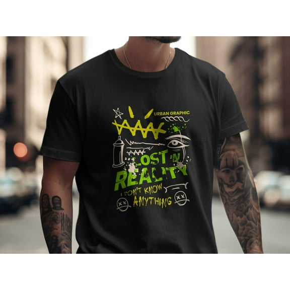 Fukika Urban Street Wear Tshirt Design, Graffiti Art, Trendy Urban Graphic, Edgy Streetwear Tee