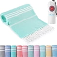 thumbnail image 1 of Fuklindy Turkish Beach Towels Vacation Essentials Quick Dry Sand Free Oversized Bath Pool Swim Towel Extra Large XL Blanket Adult Travel Cruise Accessories Must Haves Clearance Stuff Necessities, 1 of 6