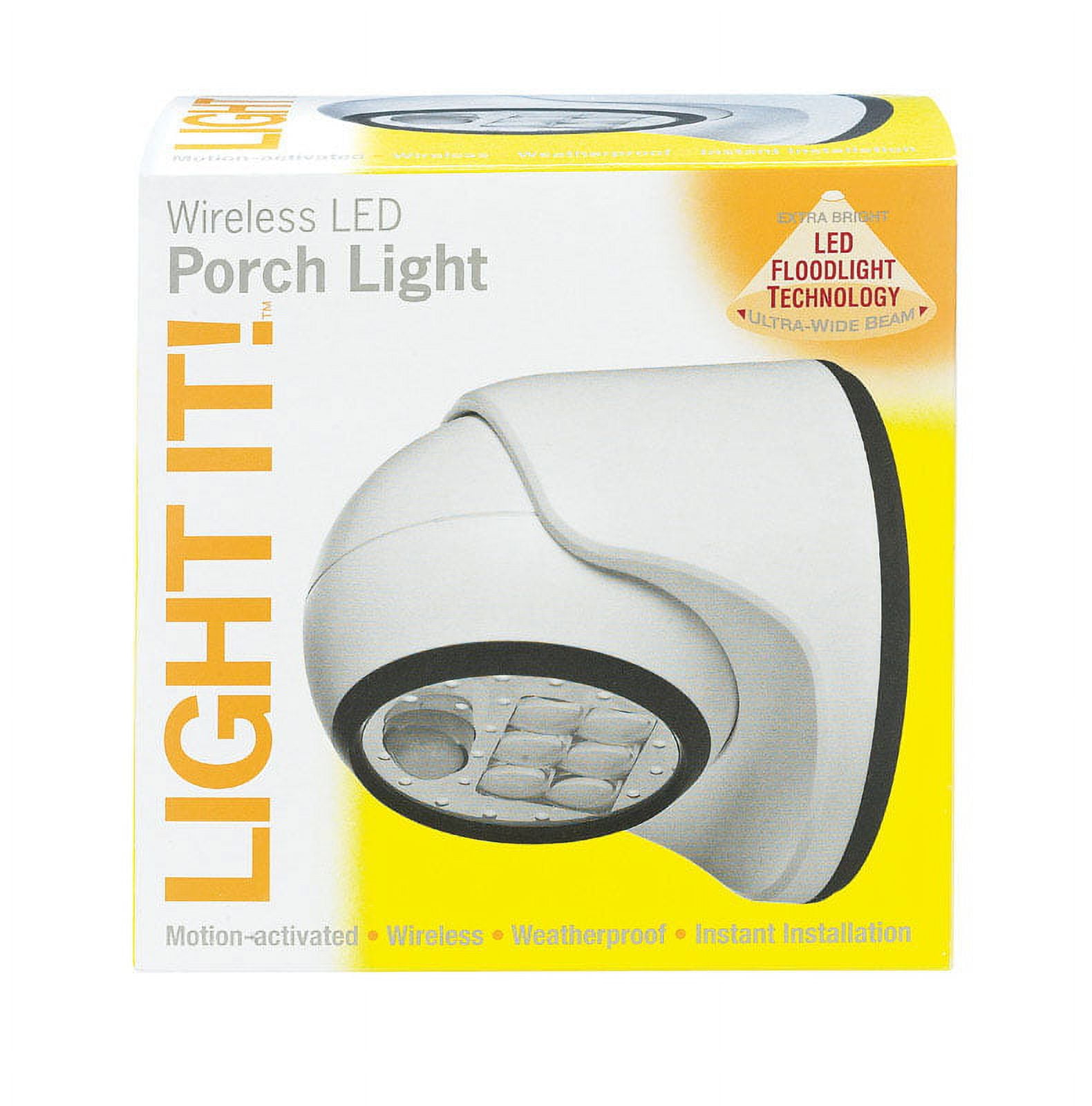 Fulcrum Light Porch White 400Lumen