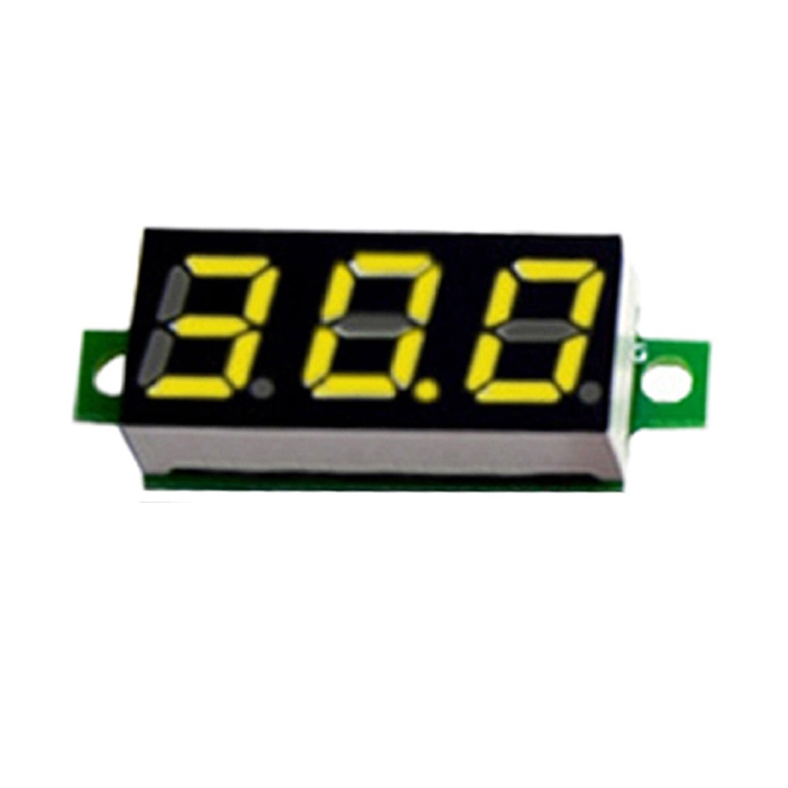 Digitales Voltmeter 3030N – DC 7–55 V, Einstellbare Hintergrundbeleuchtung, Alarmfunktion & Abschaltspeicher, Für Li-Ion, LiFePO4 & Blei (blau)