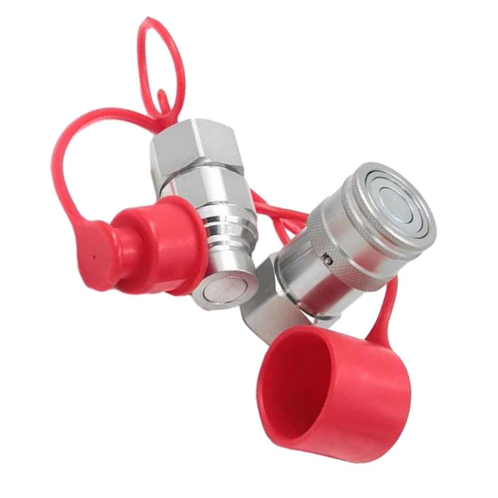 Fule 1/41/2 NPT Flat Face Hydraulic Quick Connect Fittings Fitting Kit