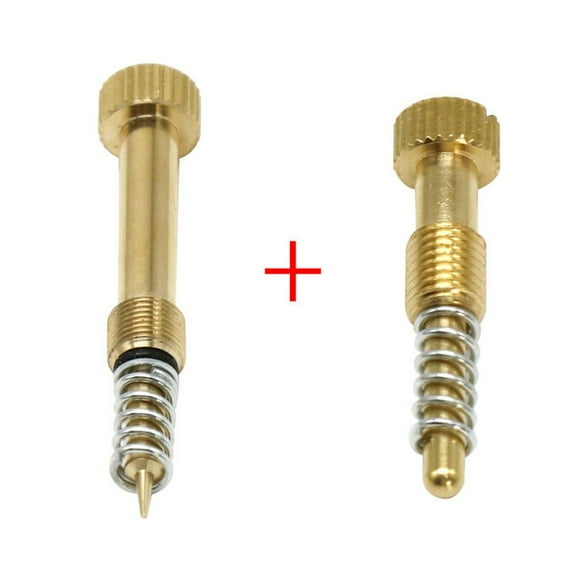 Fule 1 Set Air Fuel Mixture Screw + Idle Speed Adjustment Screw For Mikuni VM22 Carburetor Kit Replacement Accessories