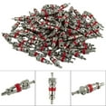 thumbnail image 1 of Fule 100pcs Car Motorcycle Bicycle Tyre Tire Valve Stem Cores For Valve Air Conditioning Replacement Tire Valve Stem Cores, 1 of 10