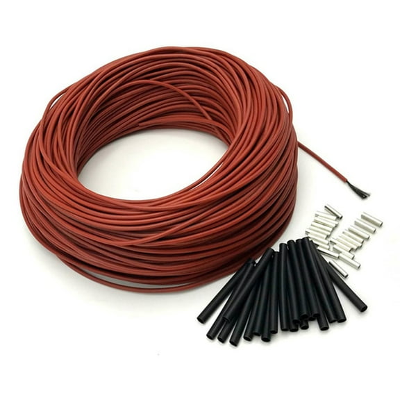 Fule 12K33Ω Carbon Fiber Electric Heating Tape Floor Heating Fiber Wire Sheath