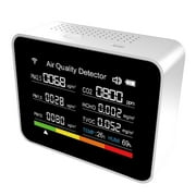 Fule 13-in-1 Indoor Air Quality Meter CO2 Detector WiFi Air Quality Monitor Tuya App