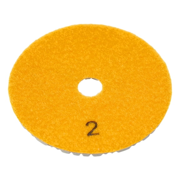Fule 1pc 4inch 100mm Diamond Polishing Pad 3 Steps Dry And Wet Buff Disc For Sanding Marble Granite Concrete Grinding Abrasive Tools