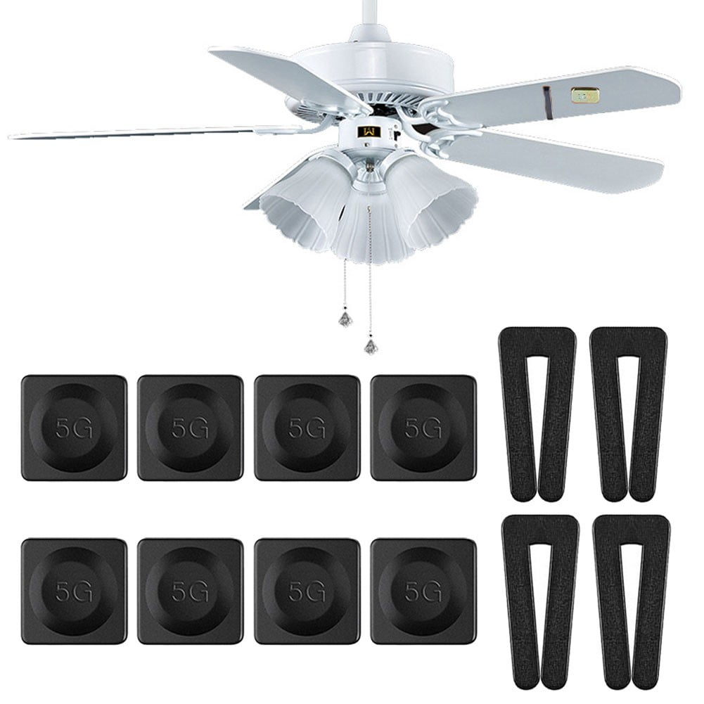 Fule 4 Sets Ceiling Fan Blade Balancing Kit Balance Clamp 5GM Weight Fan Balancing
