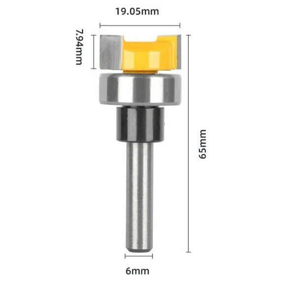 Fule 6mm Shank Bowl & Tray Router Bit Round Nose Milling Cutter Woodworking Corner