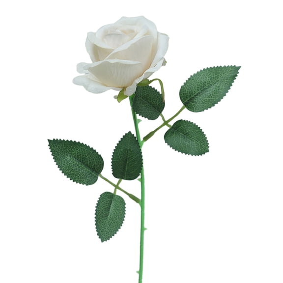Fule Artificial Velvet Rose Flower, Ngxiha Velvet Single Roses Fake Rose Rose Decor Flower Centerpiece Arrangement in Vase Rose Decor Flower for Wedding Outdoor & Home Decoration