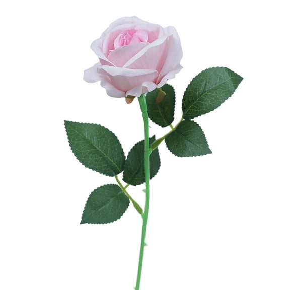 Fule Artificial Velvet Rose Flower, Ngxiha Velvet Single Roses Fake Rose Rose Decor Flower Centerpiece Arrangement in Vase Rose Decor Flower for Wedding Outdoor & Home Decoration