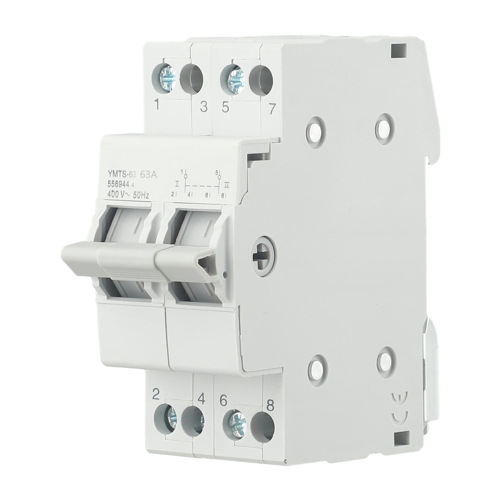 Fule Brand New Transfer Switch Circuit Breaker 2P 40A 8KA AC400 Dual Power Manual Tool For Current And Voltage Tools