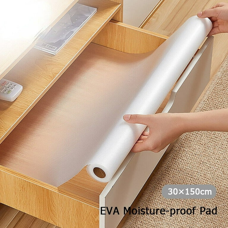 Clear EVA Waterproof Cupboard Cabinet Shelf Drawer Liner Non Slip