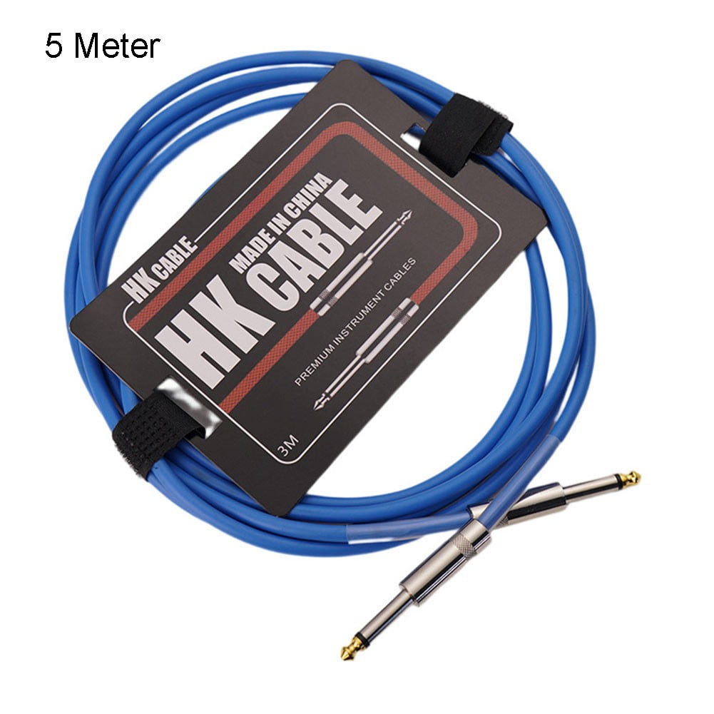 Fule Electric Guitar Cable Wire Cord No Noise Shielded Bass Audio Cable